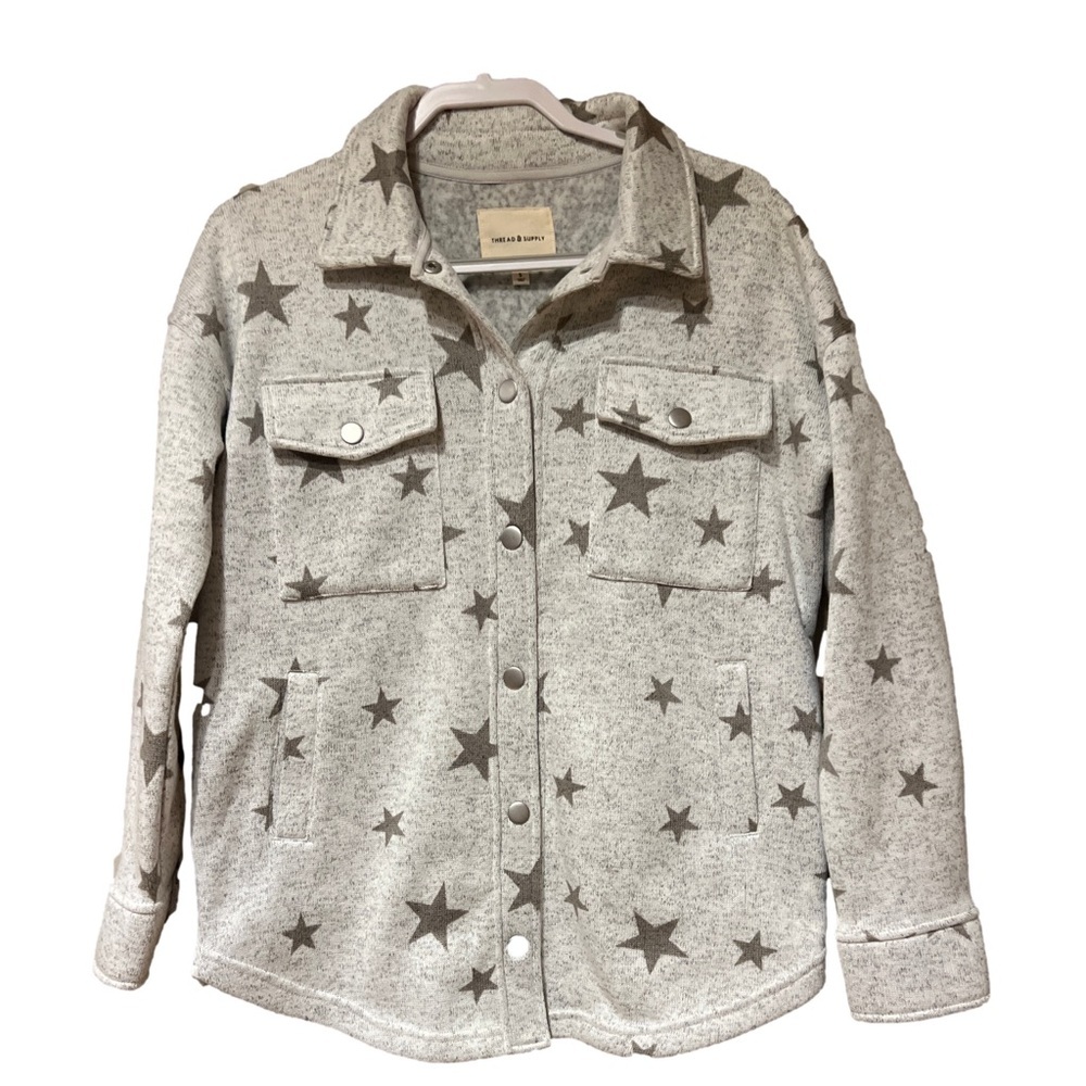 Thread & Supply lined Shacket